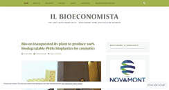 Desktop Screenshot of ilbioeconomista.com
